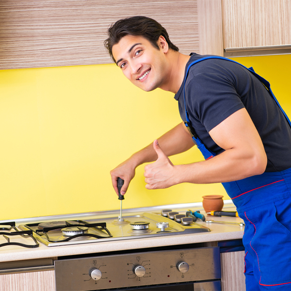 can you provide references from satisfied stove repair customers in Victor